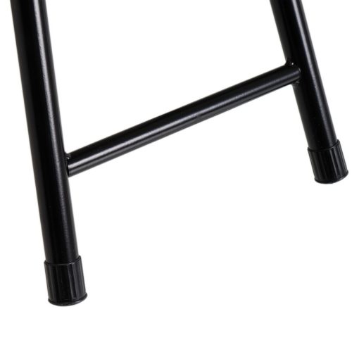 Banqueta Preto Poliuretano PVC Ferro 30 x 30 x 45 cm - Image 5