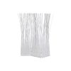 Biombo Branco Metal vime 135 x 3 x 170 cm