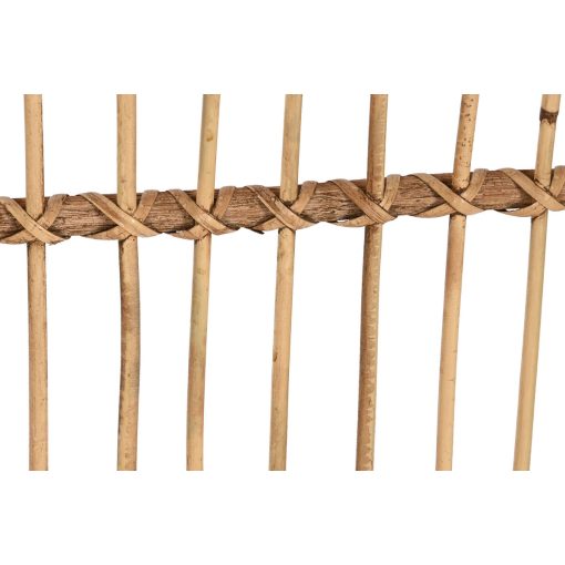 Cabeceira de Cama Castanho Natural Marrom claro Bambu 160 x 3 x 115 cm - Image 3