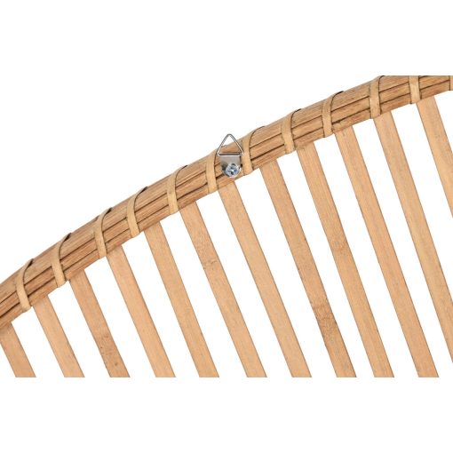 Cabeceira de Cama Marrom claro Bambu Fibra 150 x 2 x 80 cm - Image 4