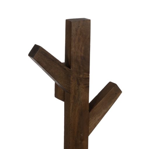 Cabide de Pé Castanho Madeira de mangueira 23 x 7 x 78 cm - Image 3
