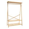 Cabide de Pé Natural Bambu 100 x 43 x 160 cm