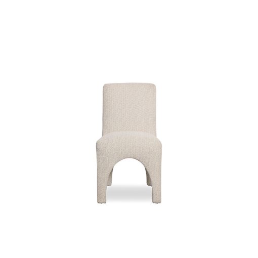 Cadeira de Sala de Jantar Cinzento claro Poliéster 48 X 69 X 90 cm - Image 2