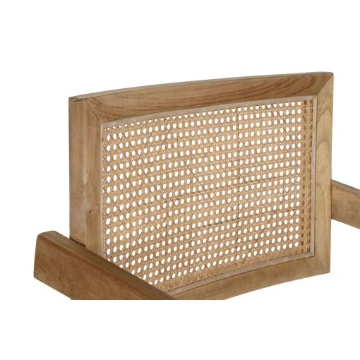 Cadeira de Sala de Jantar Natural Teca Rotim (58 x 56 x 82 cm) - Image 4