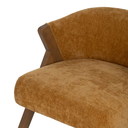 Cadeira de Sala de Jantar Poliéster Madeira Foam 58 x 59,5 x 68,5 cm - Image 6