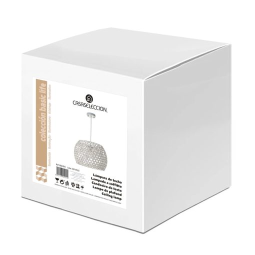 Candeeiro de teto Branco 60 W - Image 5