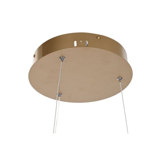 Candeeiro de teto Branco Dourado Silicone Alumínio 55 W 40 x 40 x 42 cm - Image 4