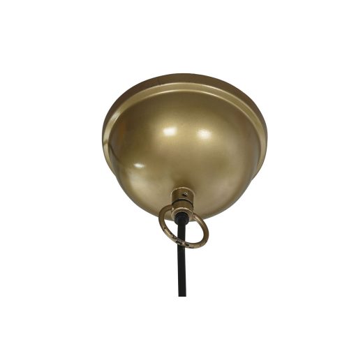 Candeeiro de teto Castanho Dourado Madeira Metal Madeira de mangueira 50 W 60 x 60 x 48 cm - Image 6