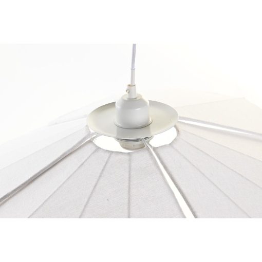 Candeeiro de teto Metal Linho Branco 50 W (68 x 68 x 21 cm) - Image 3