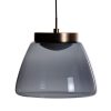 Candeeiro de teto Preto Dourado 15 W