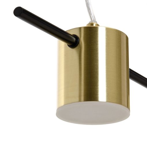 Candeeiro de teto Preto Dourado 7 W - Image 5