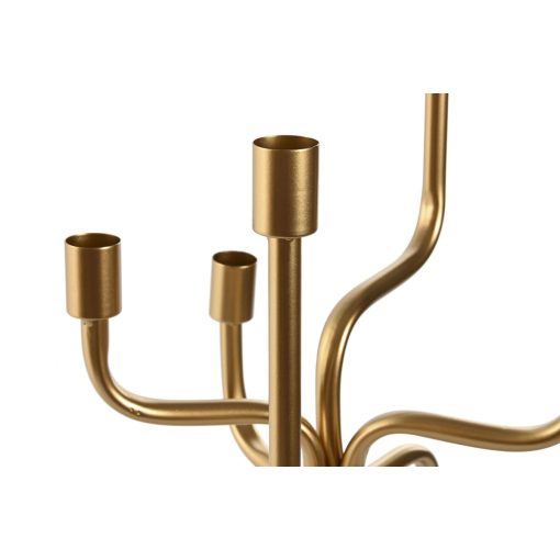 Candelabro Dourado Metal 25 x 25 x 51 cm - Image 3