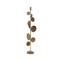 Castiçais Dourado Ferro 18