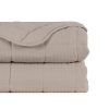 Colcha Bege 270 x 280 x 1 cm