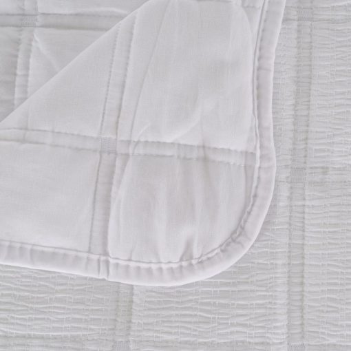 Colcha Branco 230 x 280 x 1 cm - Image 2