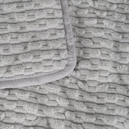 Colcha Cinzento claro 180 x 1 x 260 cm - Image 2