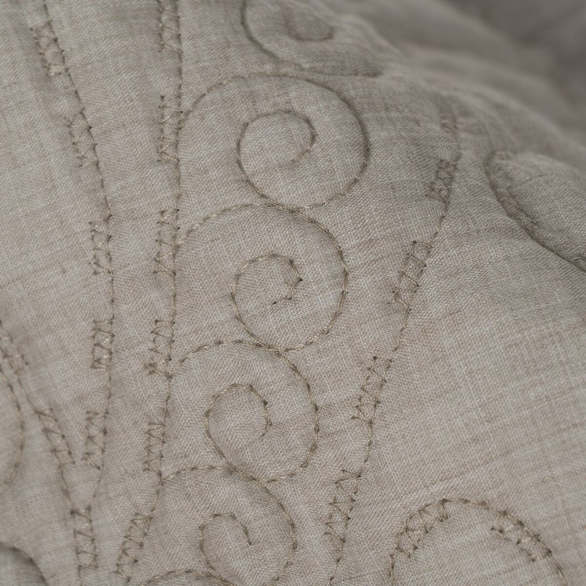 Colcha Taupe 180 x 1 x 260 cm - Image 3