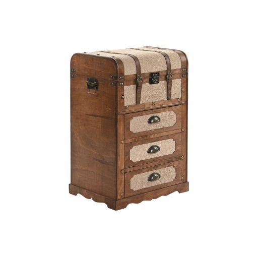 Cómoda Castanho Bege Alpino 45 x 35 x 71