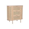 Cómoda Natural Madeira da borracha Moderno 80 x 39 x 80 cm
