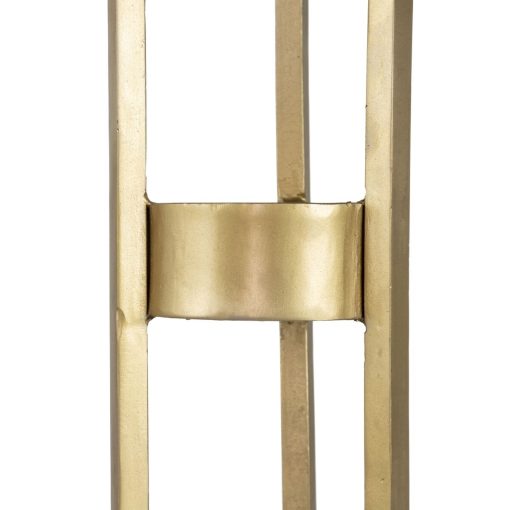 Conjunto de 2 mesas Dourado Fumado 38,5 x 38,5 x 61 cm (2 Unidades) - Image 4