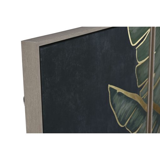 Conjunto de 3 quadros Palmeiras Tropical 180 x 4 x 120 cm (3 Peças) - Image 2