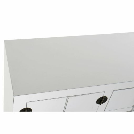 Consola Branco Prata Abeto Madeira MDF (63 x 26 x 83 cm) - Image 2