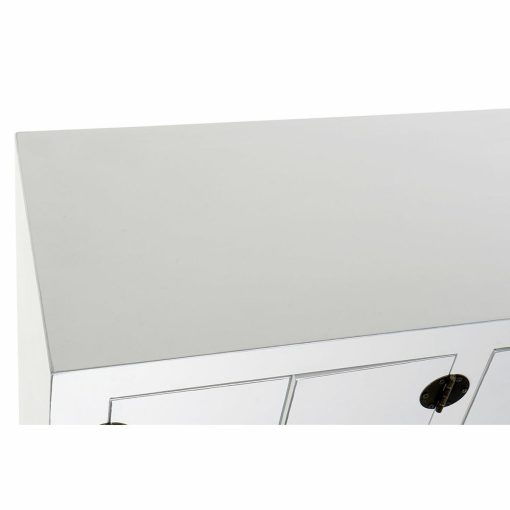 Consola Branco Prata Abeto Madeira MDF (63 x 26 x 83 cm) - Image 3