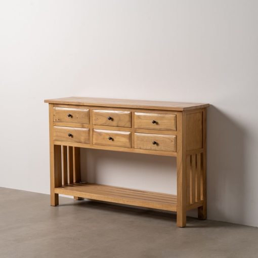 Consola Natural 130 x 35 x 85 cm - Image 2