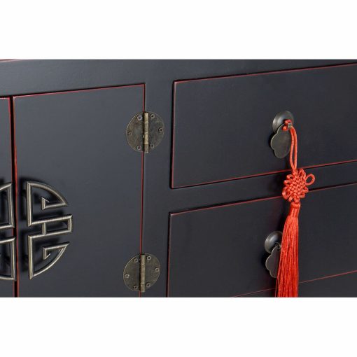 Consola Preto Multicolor Madeira Abeto Madeira MDF 63 x 26 x 83 cm - Image 3
