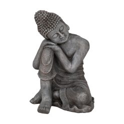 Escultura Cinzento Fibra