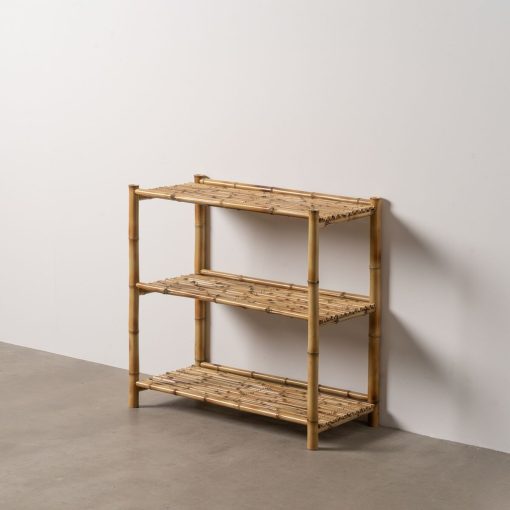 Estantes Bege Bambu 80 x 40 x 80 cm - Image 2