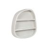 Estantes Branco Madeira MDF 100 x 18 x 100 cm De parede