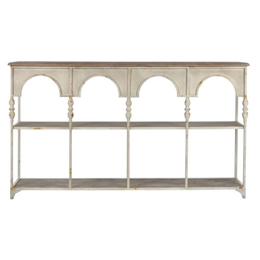 Estantes Branco Natural Metal 159 X 36