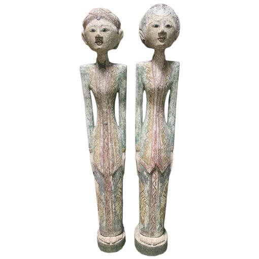 Figura Decorativa 35 x 15 x 102 cm (2 Peças)