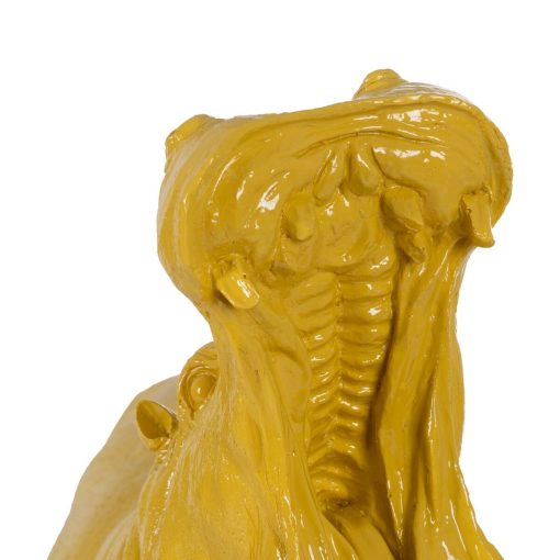 Figura Decorativa Amarelo Hipopótamo 66 x 25,5 x 51 cm - Image 4