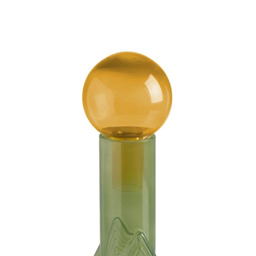 Figura Decorativa Amarelo Verde Garrafa 16,8 x 16,8 x 33,5 cm - Image 5