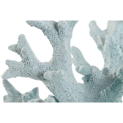 Figura Decorativa Azul Branco Coral Mediterrâneo 21,5 x 18 x 21,5 cm - Image 4