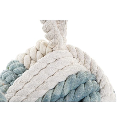 Figura Decorativa Azul Castanho Branco Nó 14 x 14 x 28 cm Mediterrâneo (3 Peças) - Image 2