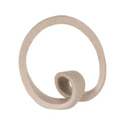 Figura Decorativa Bege Abstrato 27