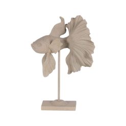 Figura Decorativa Bege Peixe 25