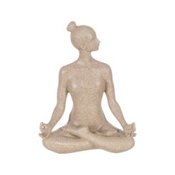 Figura Decorativa Bege Yoga 17