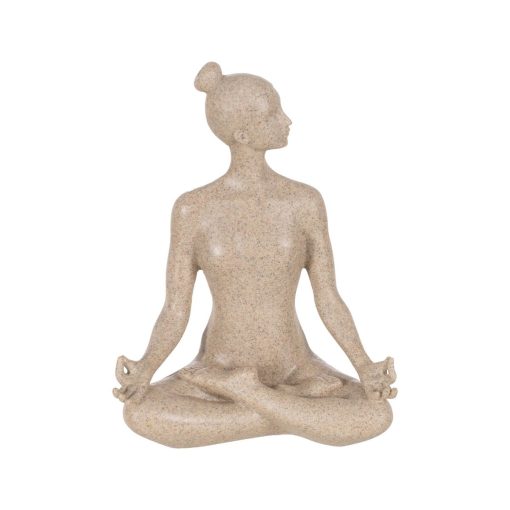 Figura Decorativa Bege Yoga 17