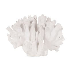 Figura Decorativa Branco Coral
