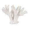 Figura Decorativa Branco Coral