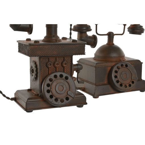 Figura Decorativa Bronze Vintage Telefone 21 x 12 x 18 cm (2 Unidades) - Image 2