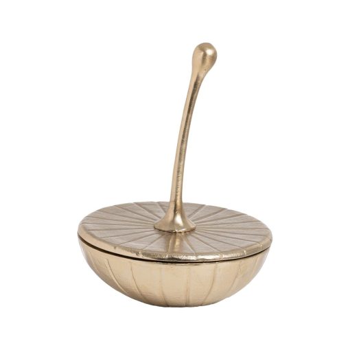 Figura Decorativa Dourado 24 x 24 x 33 cm - Image 2