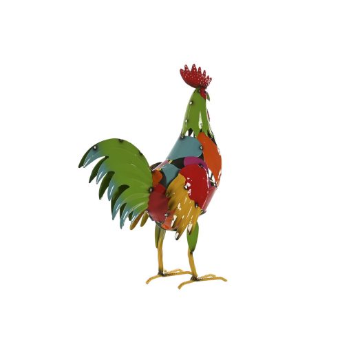Figura Decorativa Multicolor Galo 37 X 15,5 X 44,5 cm (2 Unidades) - Image 4