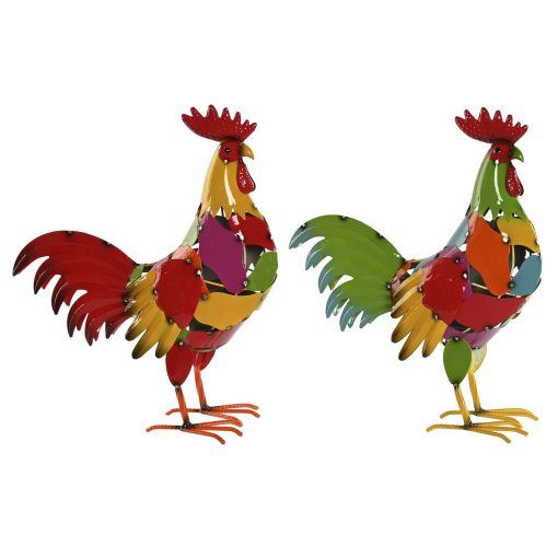 Figura Decorativa Multicolor Galo 37 X 15