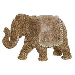 Figura Decorativa Natural Elefante 23 x 9