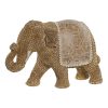 Figura Decorativa Natural Elefante 32 x 12 x 21 cm